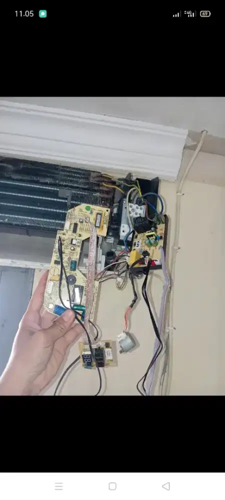 Jasa servis AC kulkas mesin cuci kompa air dll