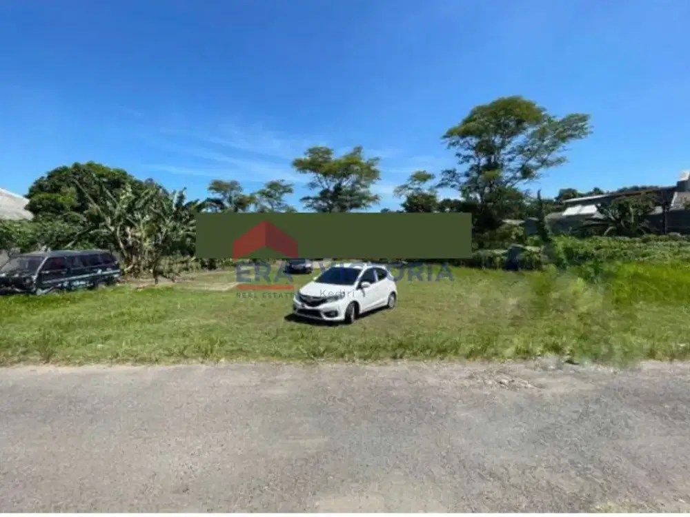 Tanah di Kranggan Kab Kediri Lokasi Strategis Hanya 500m dari Monumen Simpang Lima Gumul