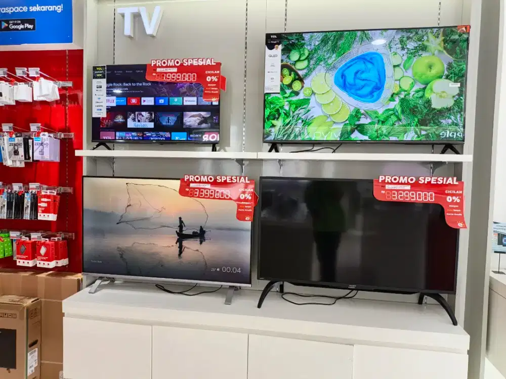 Cash Credit Goggle TV free 1 kali cicilan