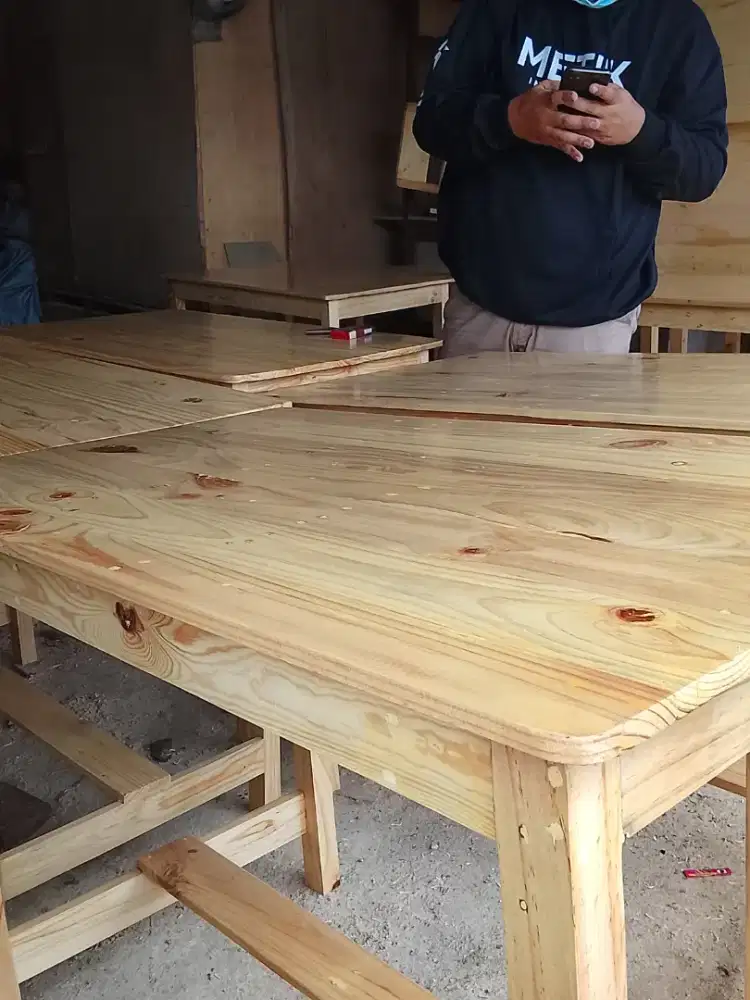 meja makan dulu finising