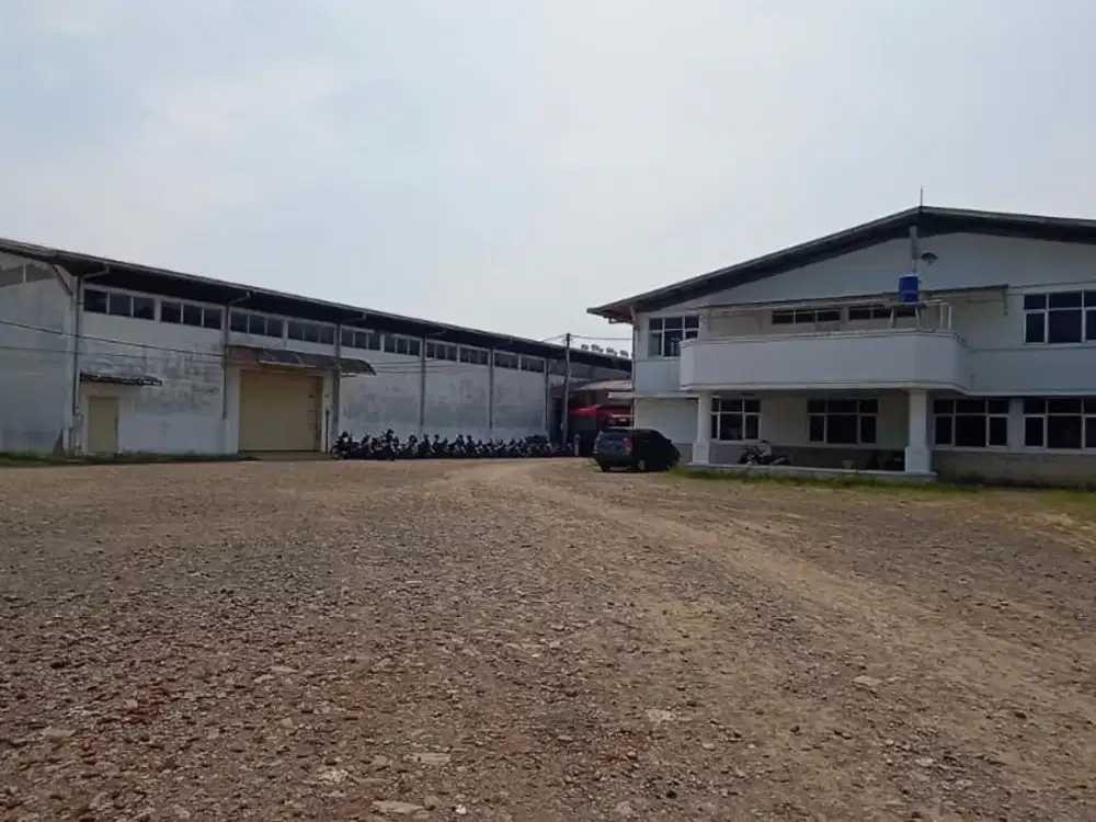 Gudang Lokasi Kavling Industri Akses Kontainer 40feet di Kopo Katapang