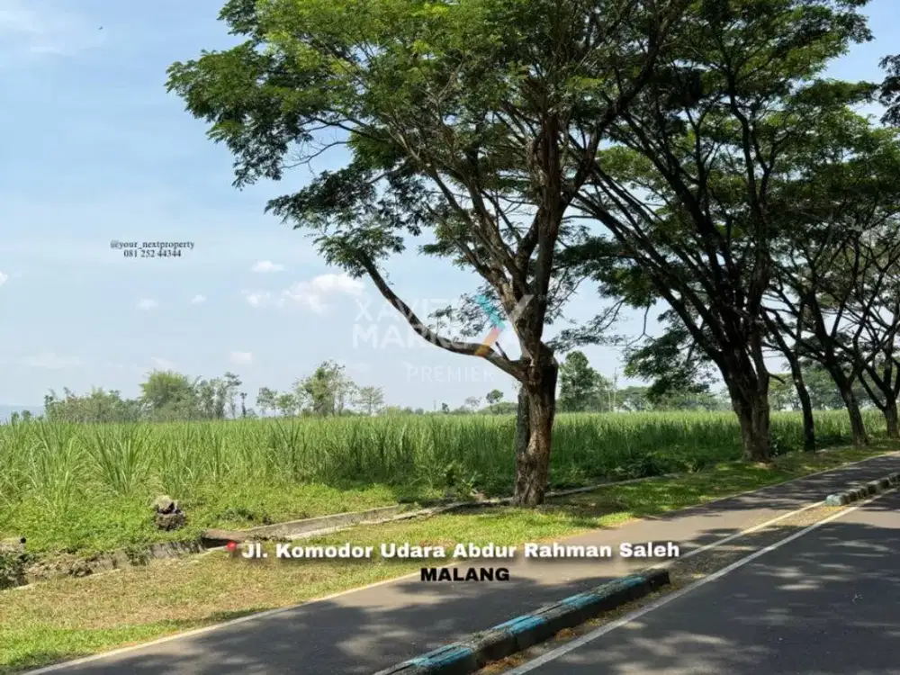 Lahan Lokasi Strategis Di Poros Jalan Komodor Udara Abdul Rahman Saleh Pakis Malang