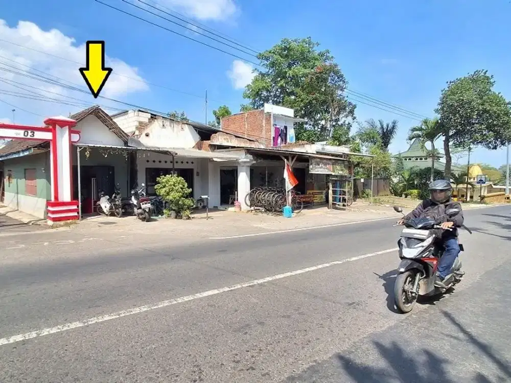 Rumah SHM Poros Jl Raya Provinsi Pakiskembar Pakis Malang murah Posisi Hook Pojok