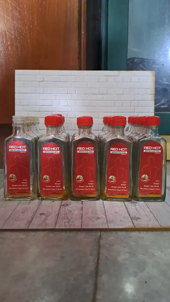 Botol Minyak GPU Red Hot