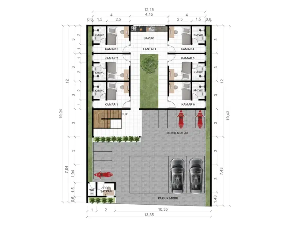 Kost Ring1 Kampus uii Termurah