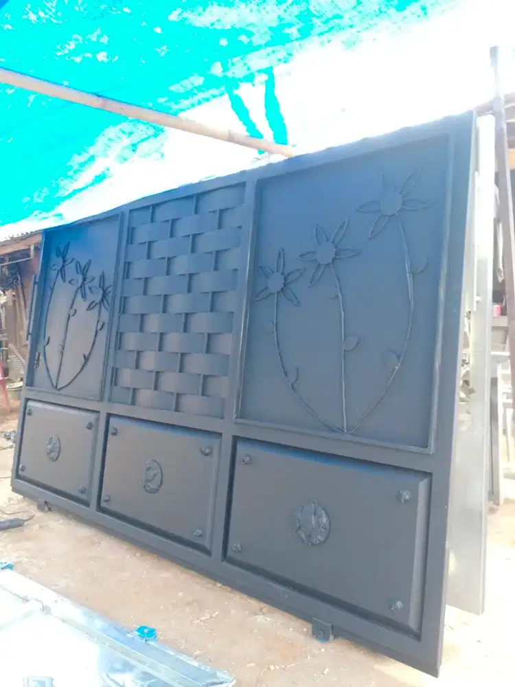 Bengkel las Lampung tralis kanopi tangga pintu pagar