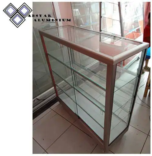 Etalase Toko, Warung Klontong Panjang 1 Meter