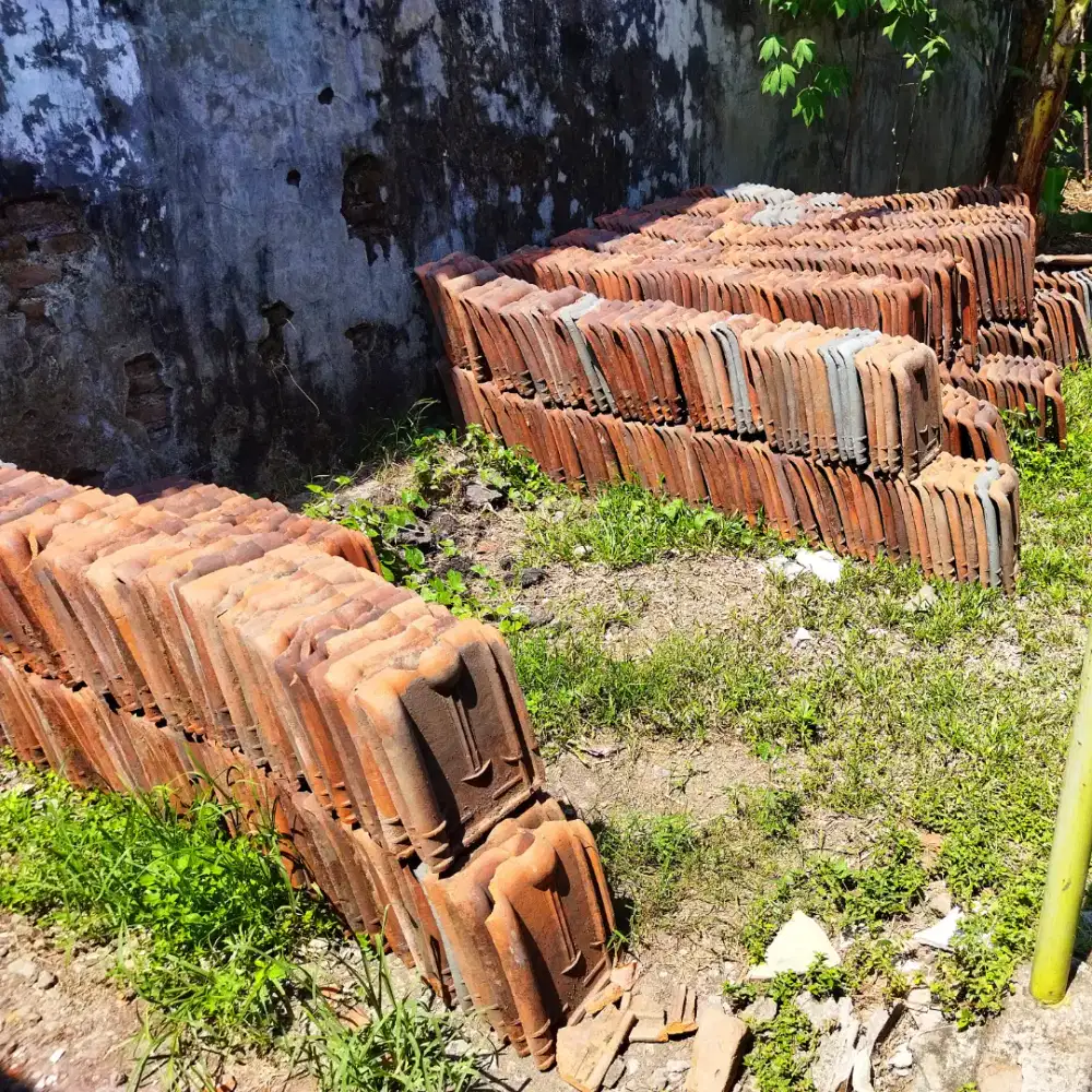 genteng bekas mojosari – kualitas masih bagus