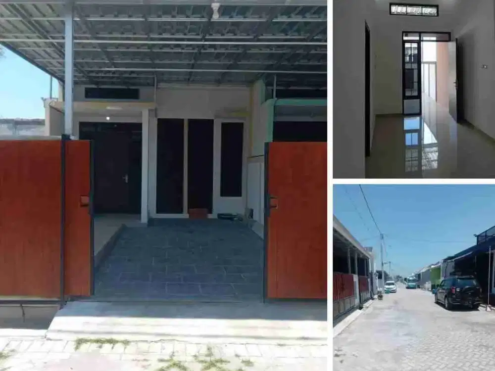 Rumah baru siap huni Sukodono jalan 7 meter Surat SHM