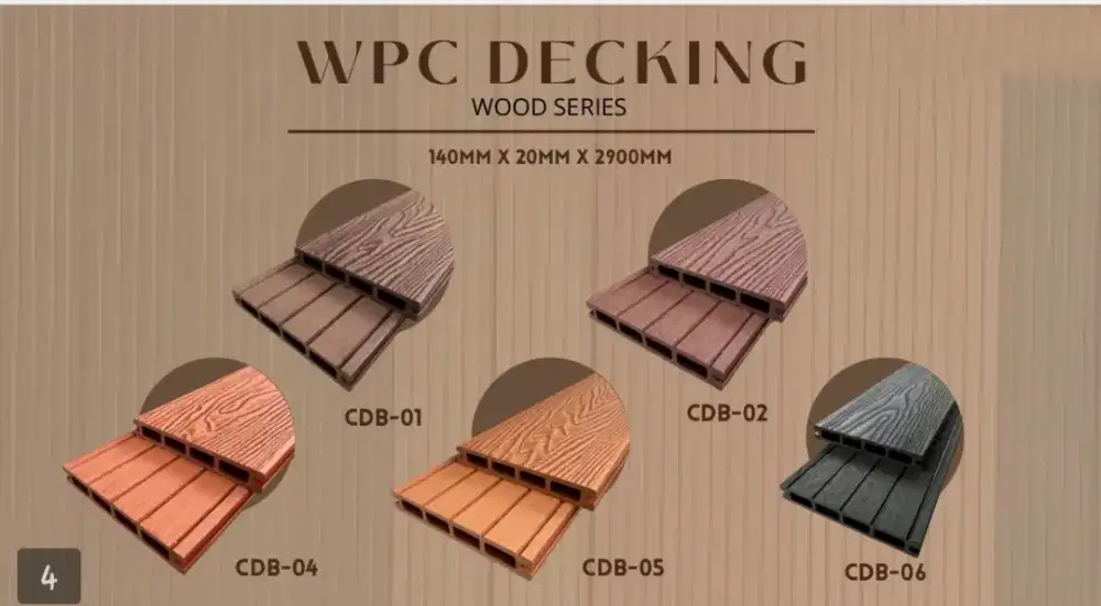 PROMO WPC DECKING arni harga murah