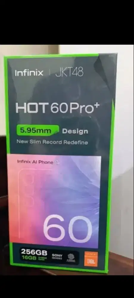 Infinix hot 60 pro plus 8/256 layar lengkung danrom128gb resmi