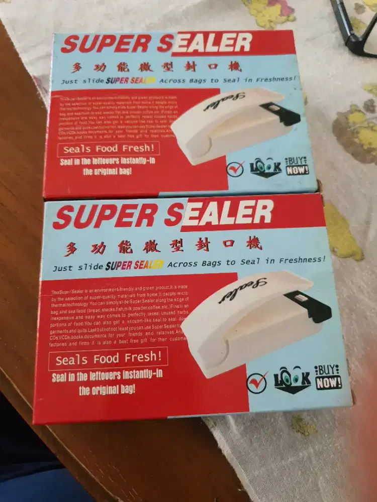Super sealer | mini hand sealer | alat perekat plastik | heat portable