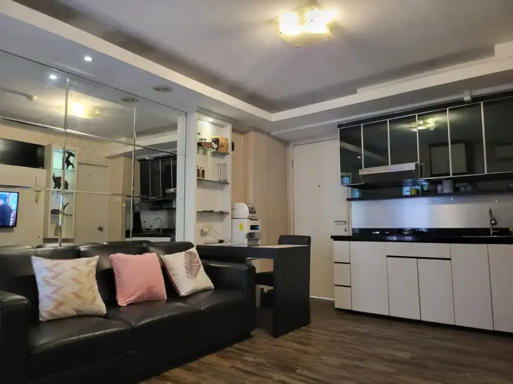 Sewa 2BR rasa 3BR Fully Furnished Elegan Mantap Siap Huni Bassura City