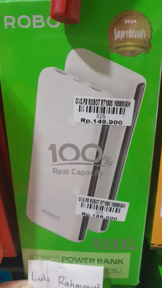 PB ROBOT RT180S 10000MAH