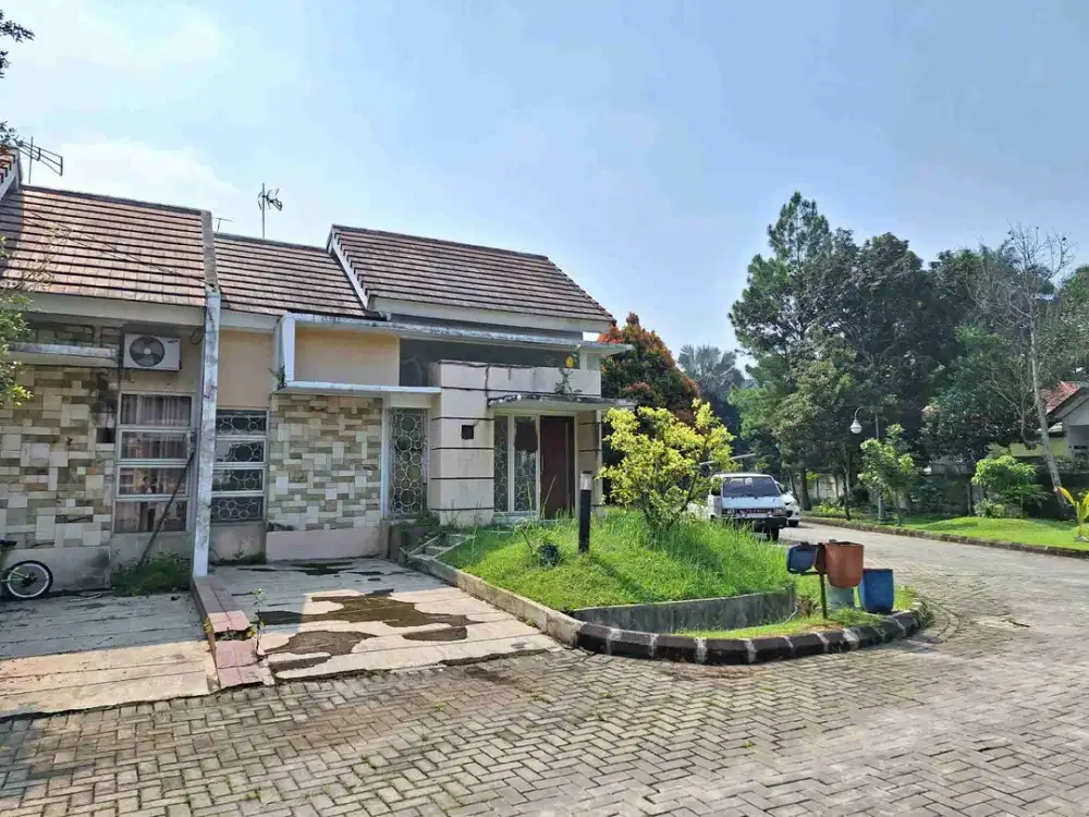 Rumah Hook Murah di Jalan Utama Cluster Terdepan Rancamaya Golf Estate
