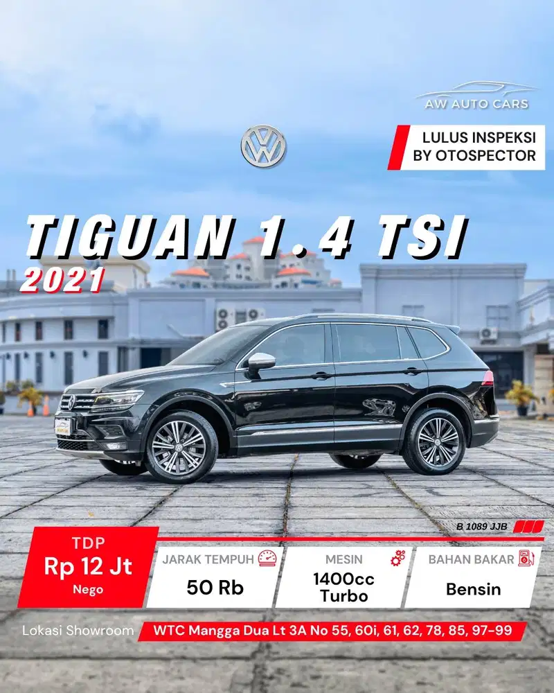 [TDP 12 JT] VW Tiguan 1.4 TSi 2021 Volkswagen mdl 2020