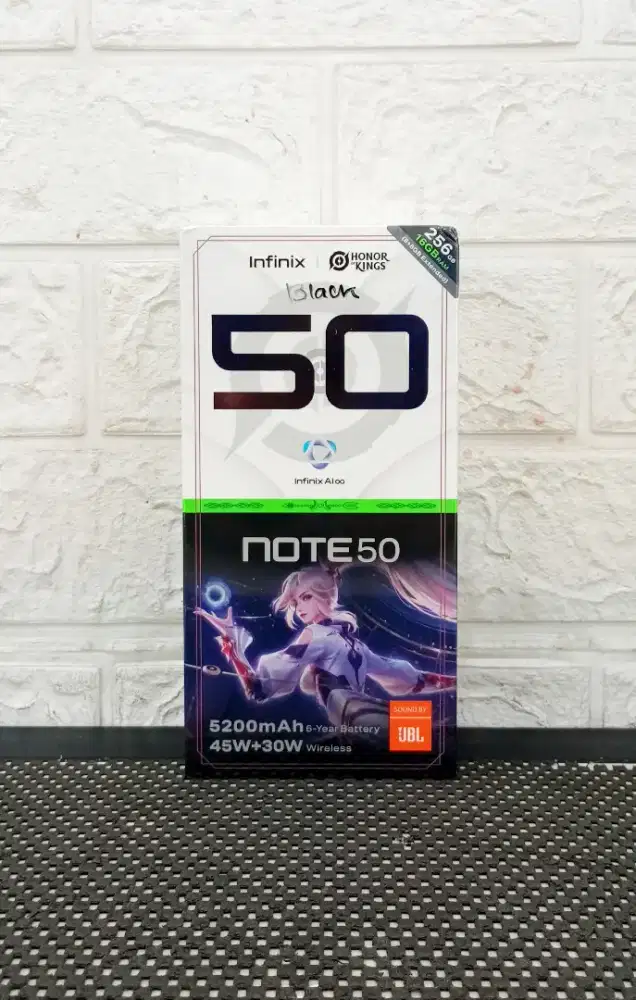 BARU..INFINIX NOTE 50 RAM 8+8/256 SEGEL/GARANSI RESMI.