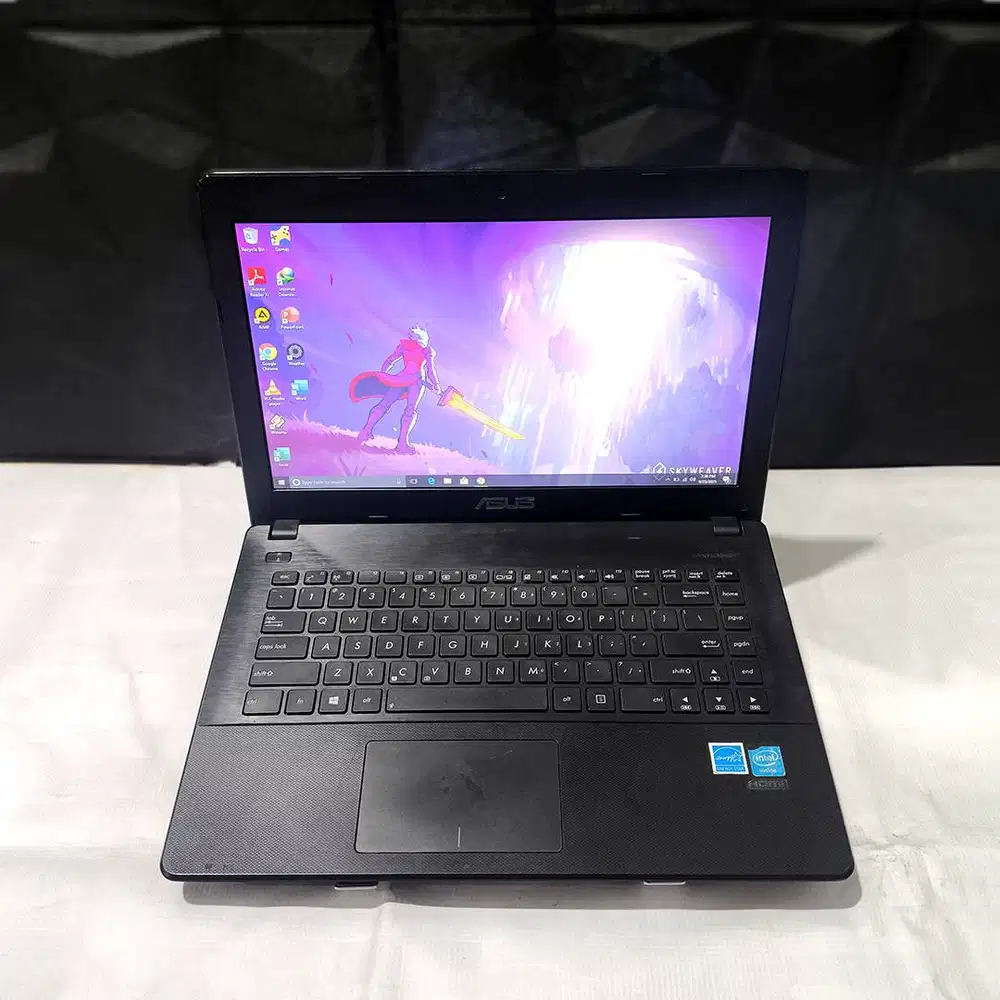 Ready Asus X451C Intel Celeron Ram 2GB SSD 128GB Siap Pakai