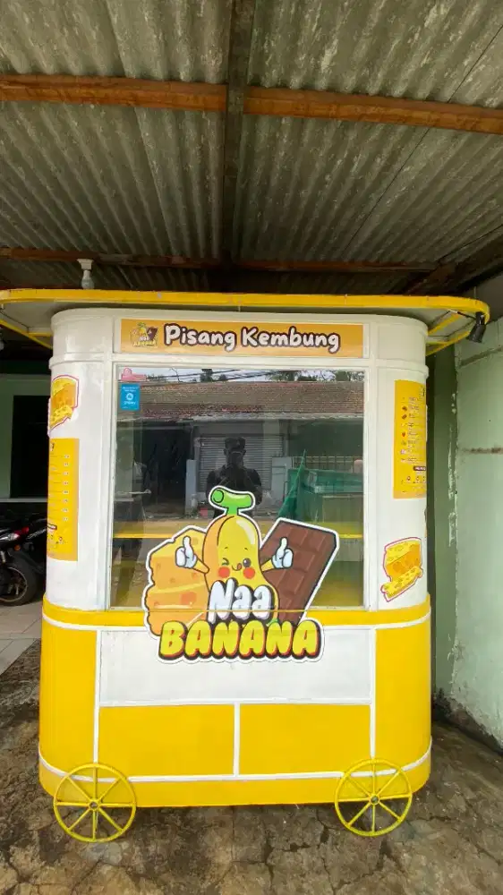 Gerobak besi untuk usaha kuat dan awet