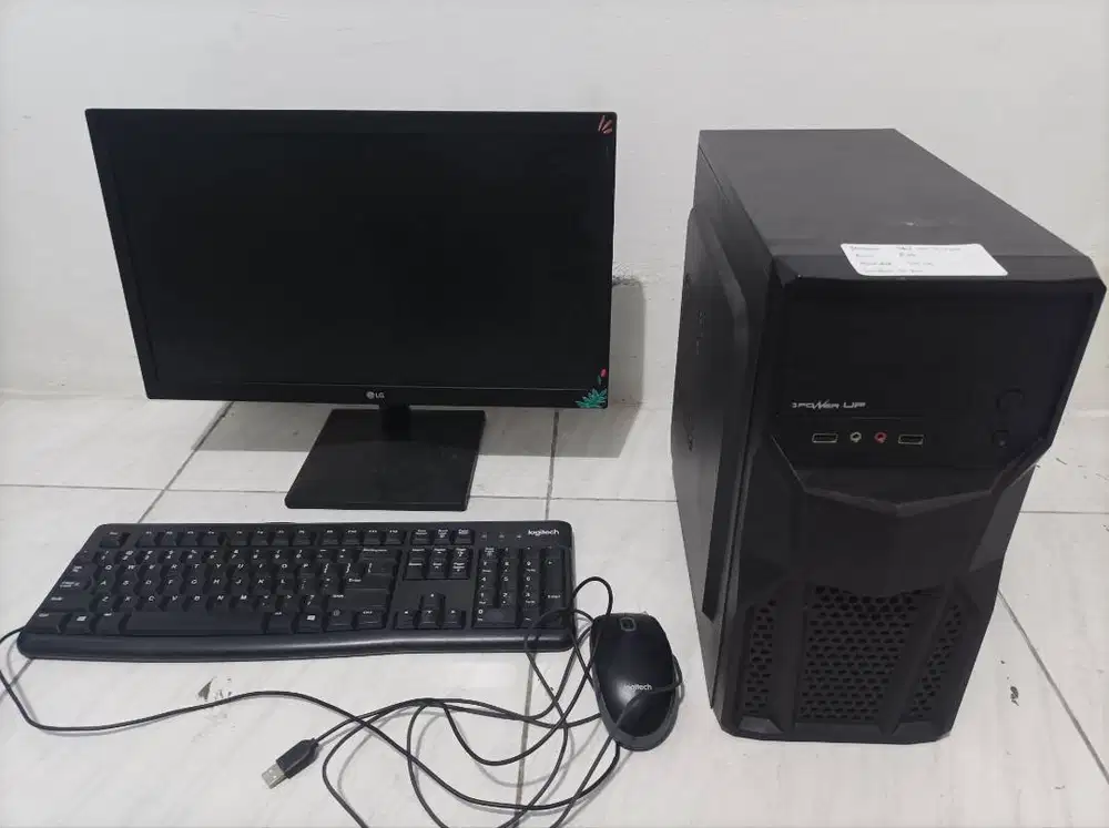 Jual Rugi Paket Komputer Siap Pakai Fullset Monitor LG + CPU (04)