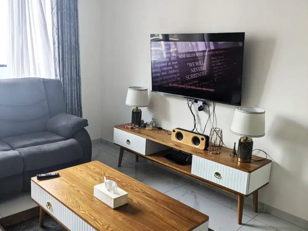 New Apartemen Sky House BSD Tower Duxton 3BR 68m Full Furnished