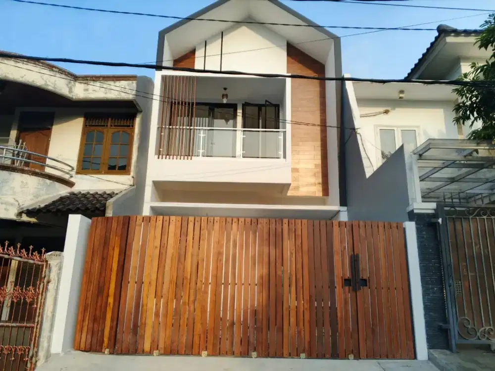 Rumah Baru Scandinavian di Kav DKI Pondok Kelapa