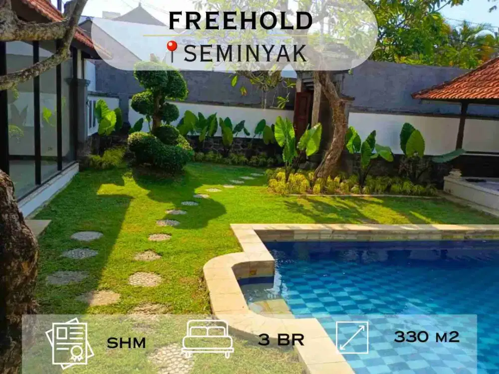 Dijual Villa Mewah di Seminyak, Lokasi Premium & Suasana Tenang