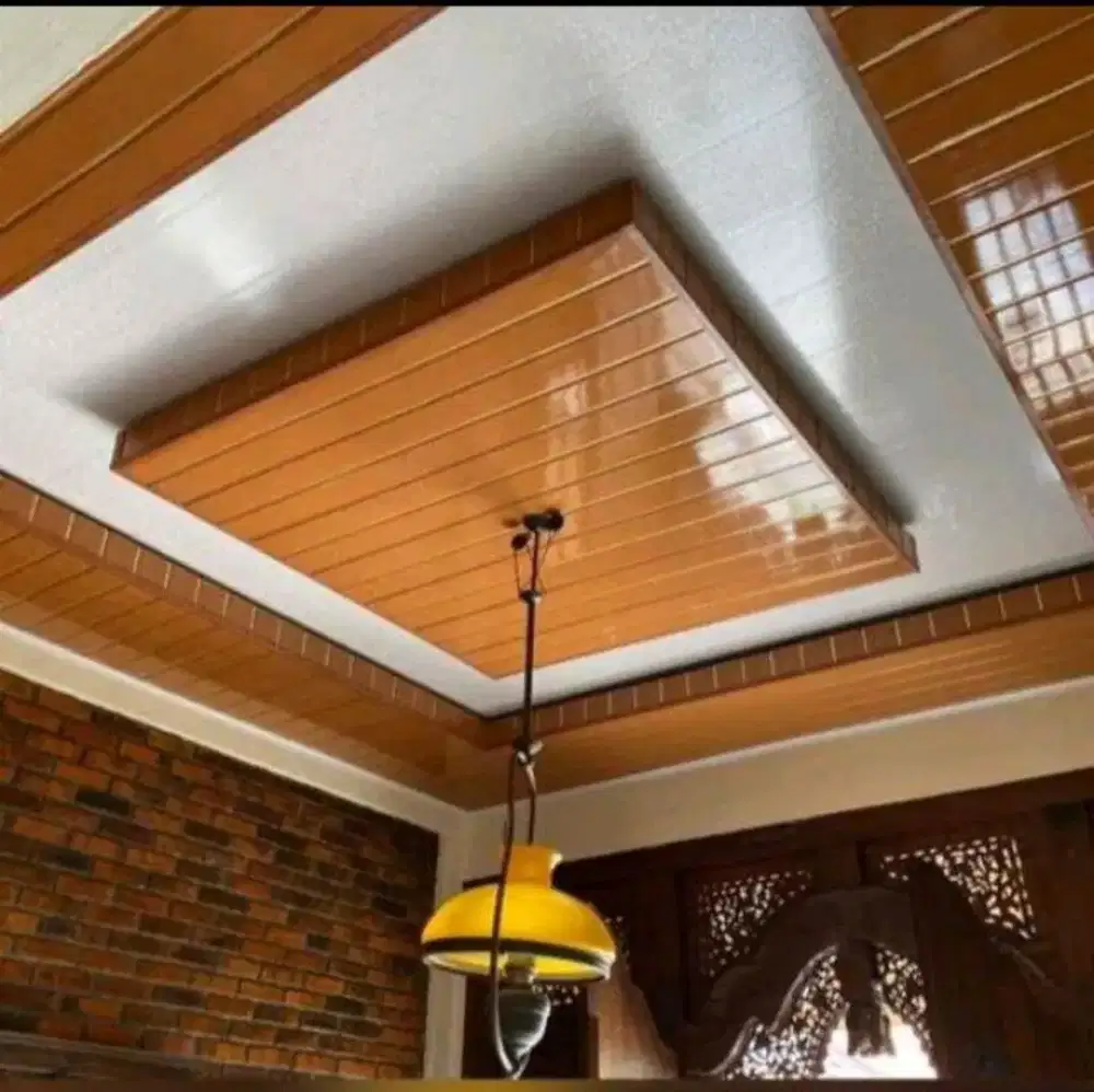 Hasil Rapi Plafon PVC - Plafon Gyp