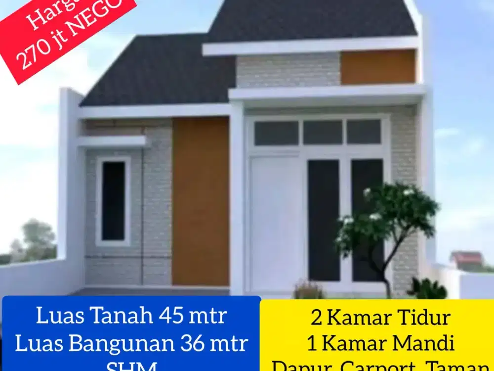 Rumah Murah Dekat Stasiun Pondok Rajeg Cibinong Bogor Dekat juga ke Depok