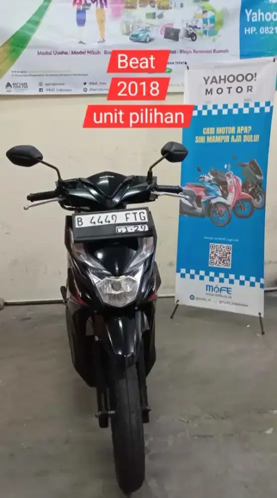 Beat 2018 low km gresss kaya baru