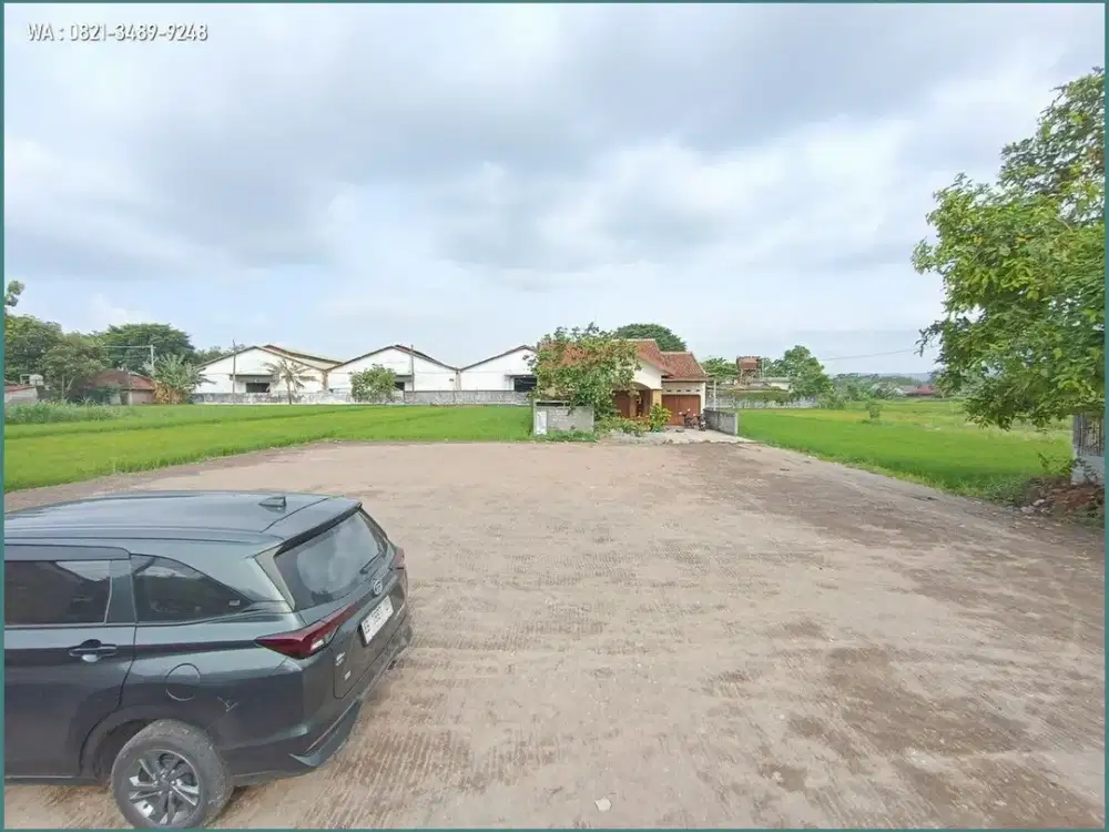Jual Tanah Sleman, Dekat SMK Yapemda Berbah 3 Jt-an
