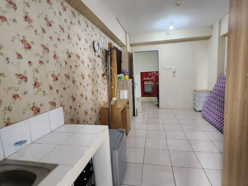 Murah Apartemen Green Bay Tower D Lantai Bawah Studio 21m2 SHM