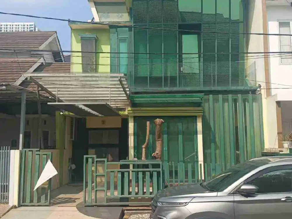 rumah 3 lantai berkelas harga murah di green view , Galaxy