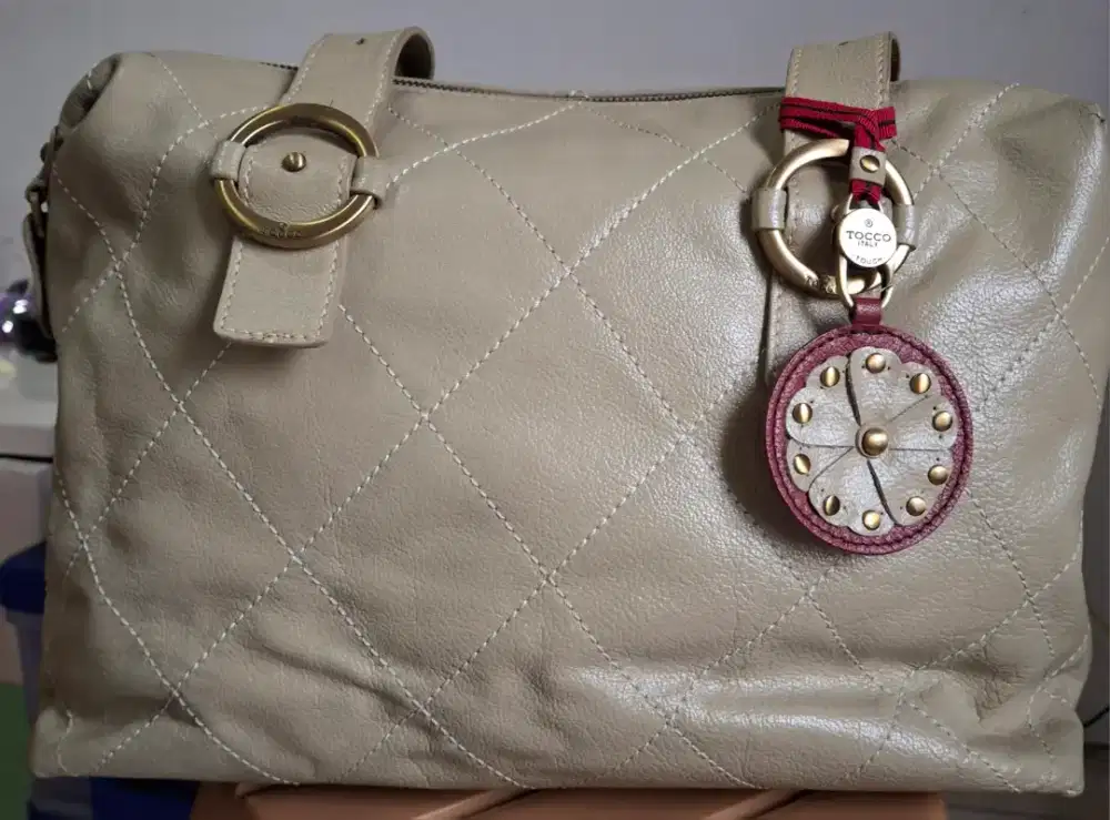 Tas kulit merk Tocco italy