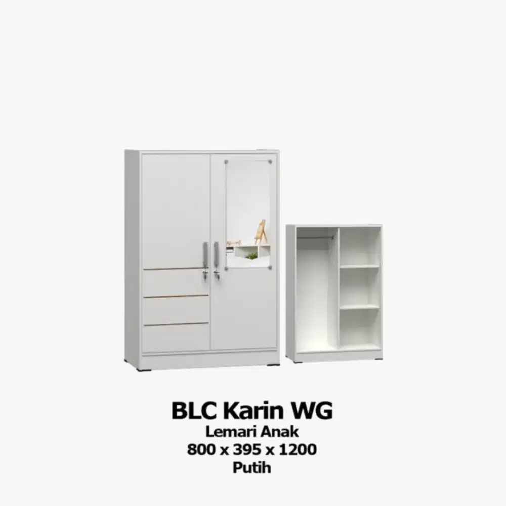 Lemari Partikel Olympic BLC Murah Jogja (Ars)