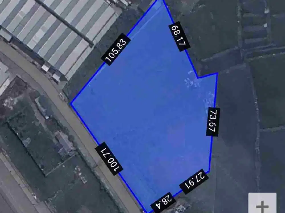 Dijual Lahan Hampir 1 Ha di Salembaran Kosambi Tangerang