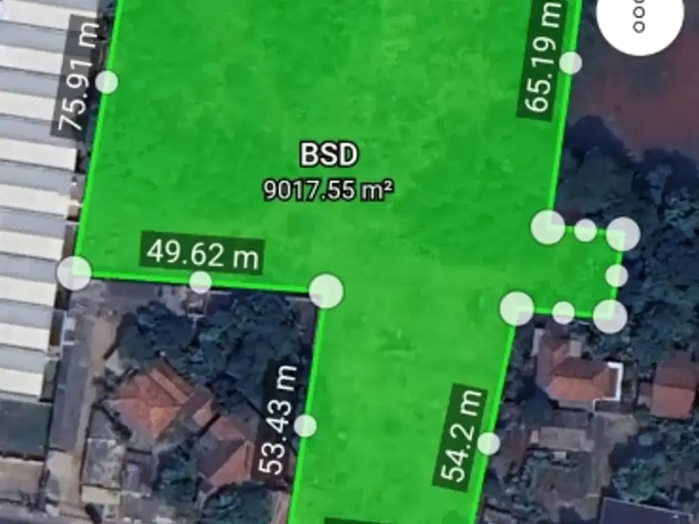 Dijual Tanah Darat 9.000 m2 di BSD Tangerang Selatan