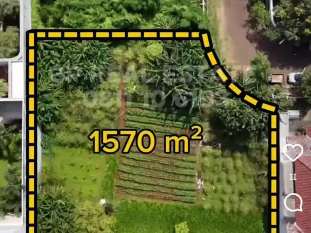 Kavling Intercon Kel Srengseng Kec Kembangan Meruya Jakbar Blok M S206