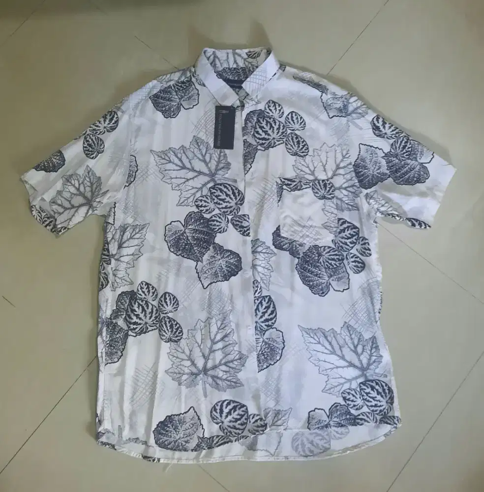 Kemeja Polo Floral Original