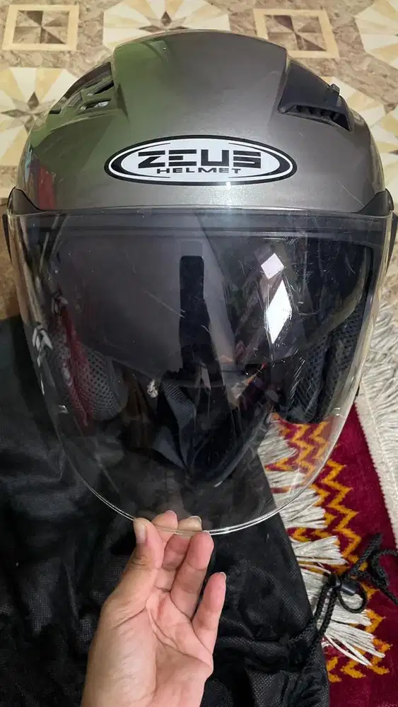 HELM ZEUS ZS 611 HALF FACE SECOND