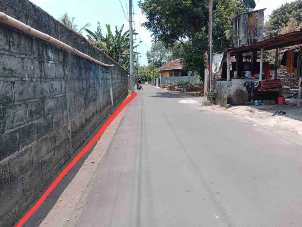 Dijual Tanah Pekarangan Bagus Dekat Jalan Raya Di Sleman Barat Yogyakarta