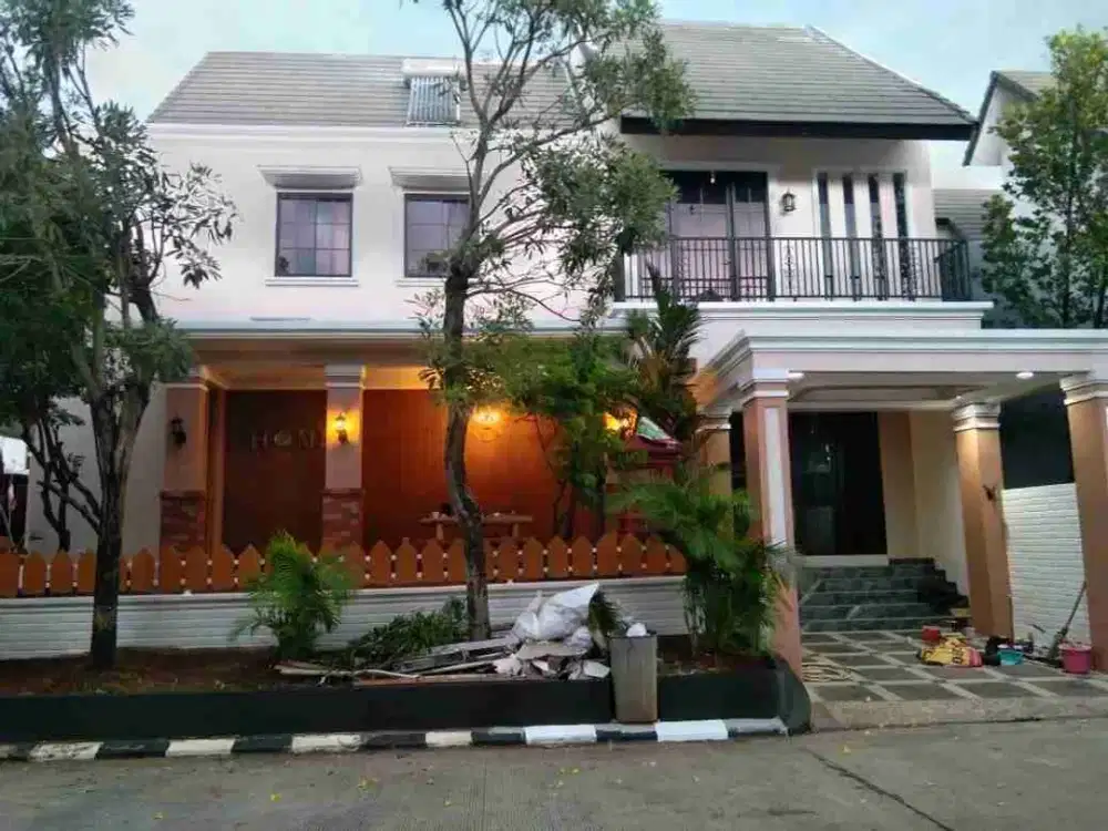 di jual rumah hook full furnish di lippo cikarang Cosmo estate