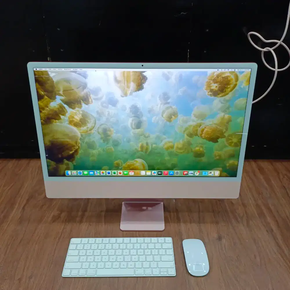 IMAC 24-INCH 2021 CHIP M1 RAM 8GB SSD 256GB ( SECOND )