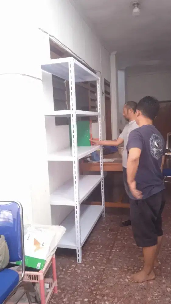 Rak besi siku serbaguna rak besi siku lubang rak besi siku 5 susun
