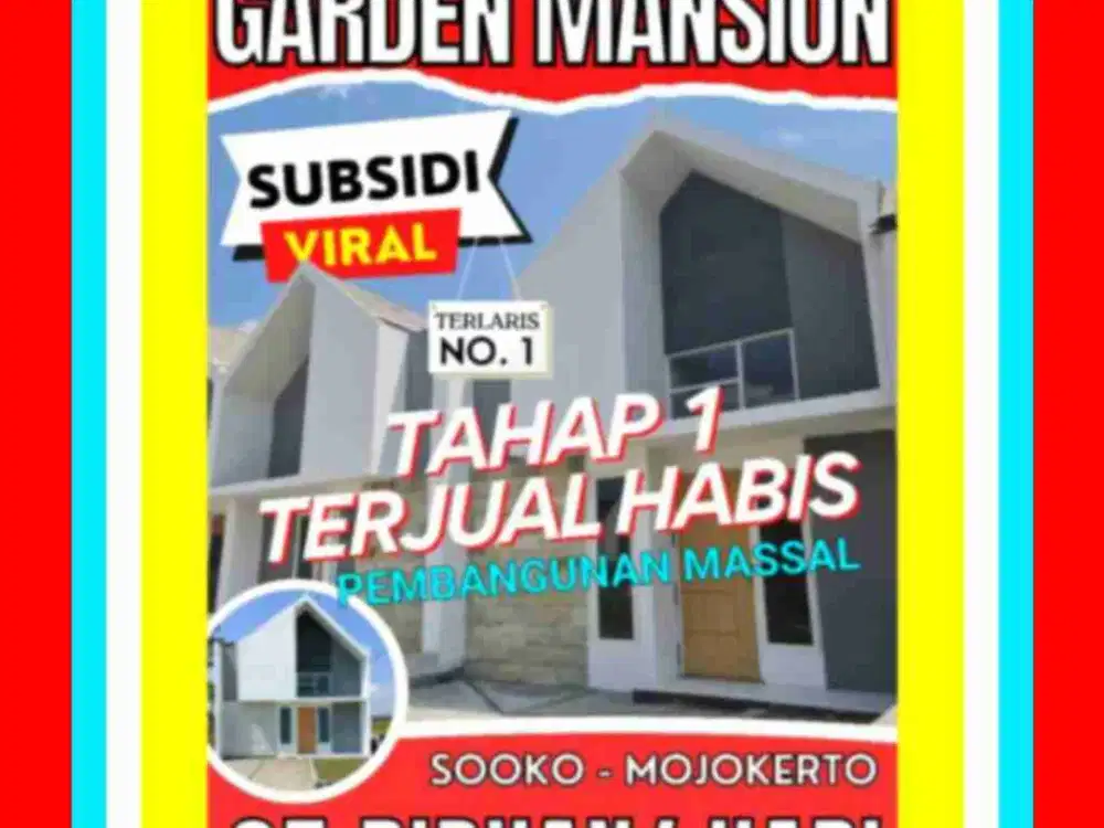 Perumahan Mojokerto Subsidi Viral Terlaris