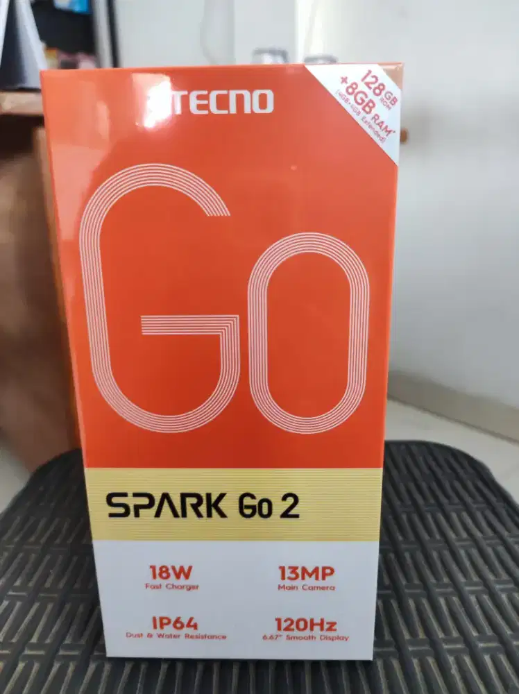 Tecno spark Go 2 ram 4/128 garansi 1thn