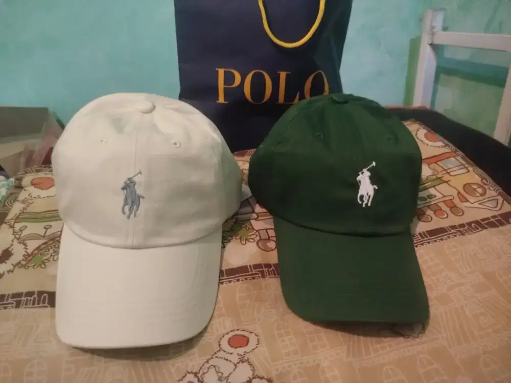 Topi Polo Original ready cream saja