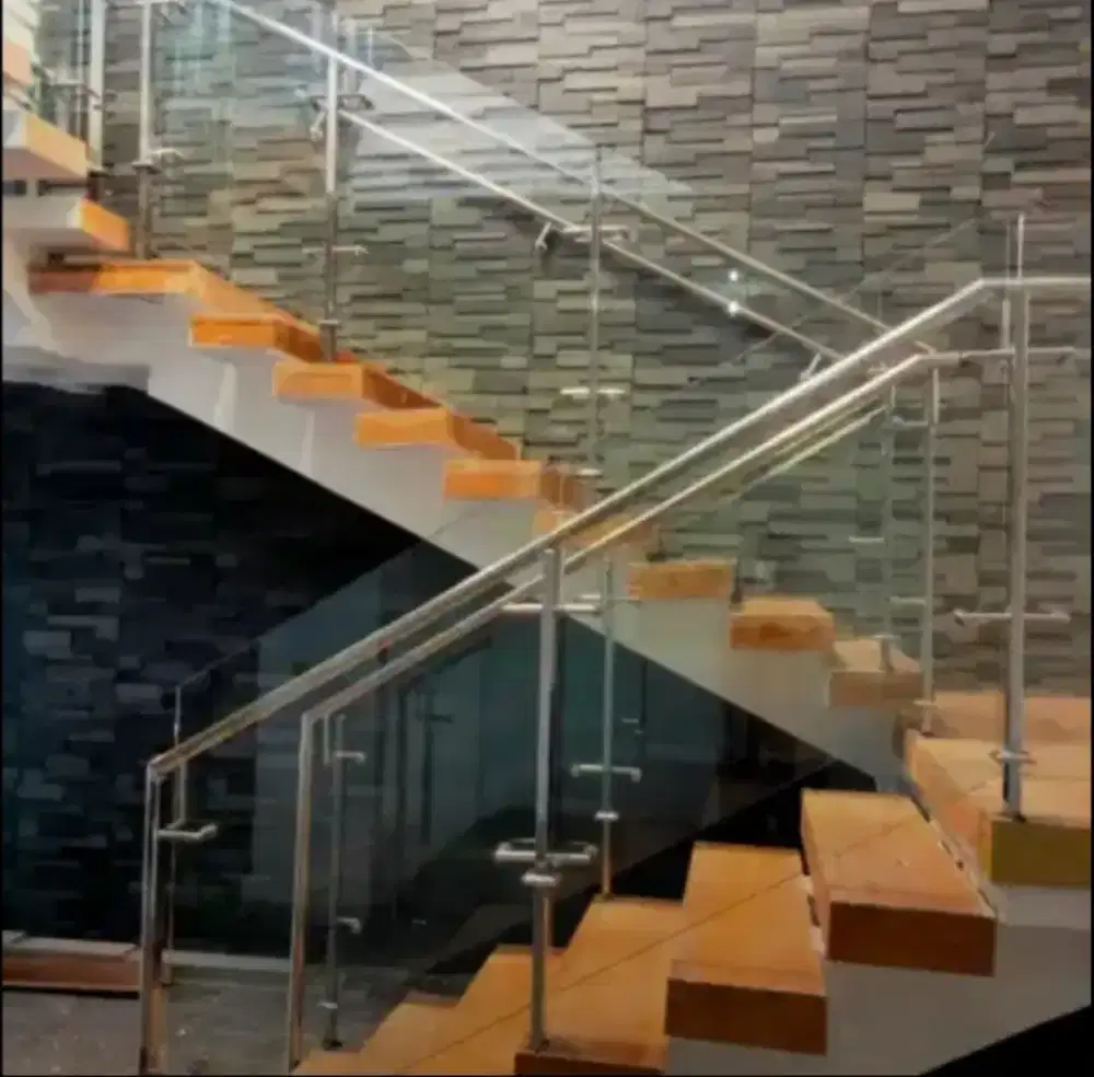 Reling setanlis kaca dll