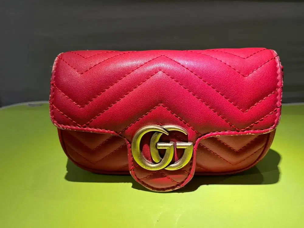 Preloved Gucci GG Marmont Red