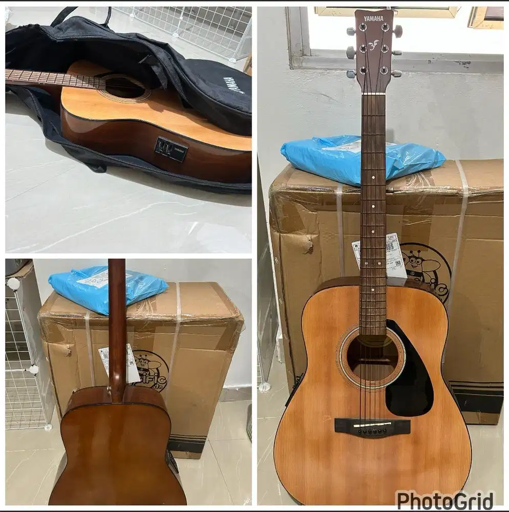 gitar akustik elektrik yamaha original